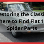 Restoring the Classic: Where to Find Fiat 124 Spider Parts